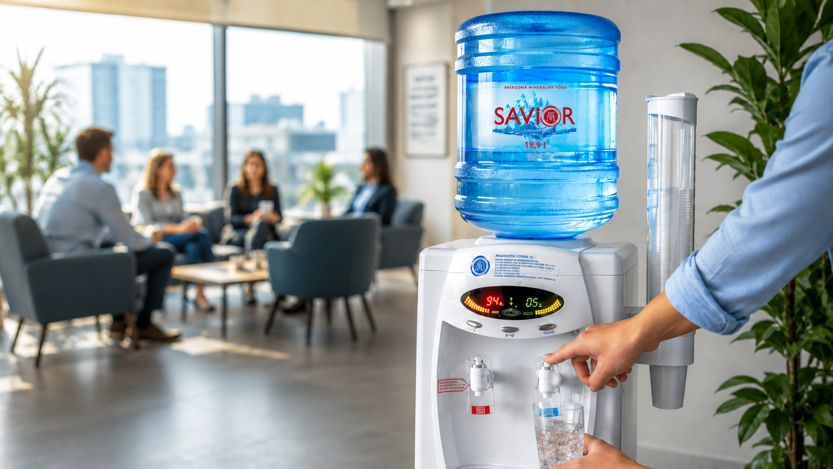 Savior dispenzor s galónom